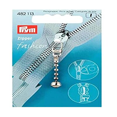 Prym Kugelketten-Abzieher, Metal, Silber, Eine Grösse, 4 Prym Kugelketten-Abzieher, Metal, Silber, Eine Grösse, 4