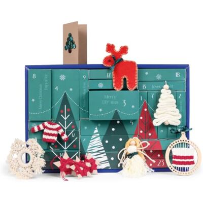 Prym Adventskalender 2026 – DIY Kreativset für 8 Bastel- und Handarbeitsprojekte, limitierter Weihnachtskalender für Kreative Prym Adventskalender 2026 – DIY Kreativset für 8 Bastel- und Handarbeitsprojekte, limitierter Weihnachtskalender für Kreative