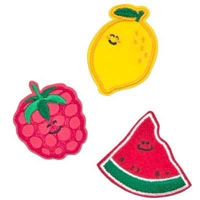 LÄSSIG Textilsticker selbstklebend/Textile Woven Sticker Fruits LÄSSIG Textilsticker selbstklebend/Textile Woven Sticker Fruits
