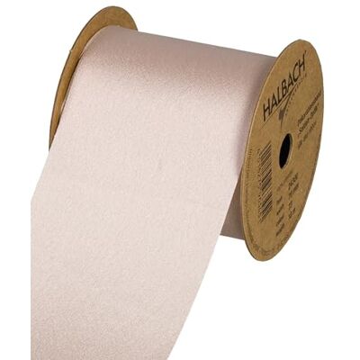 Halbach Seidenbänder Geschenkband Seiden-Optik (vegan) Breite 70mm Länge 10m Schleifenband mit dezentem Seidenglanz Für festliche Anlässe Farbe: beige Halbach Seidenbänder Geschenkband Seiden-Optik (vegan) Breite 70mm Länge 10m Schleifenband mit dezentem Seidenglanz Für festliche Anlässe Farbe: beige