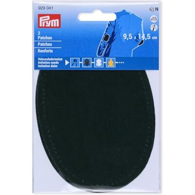 Prym 929041 Patches Velourslederimitat, aufbügelbar, 9,5 x 14,5 cm, grün Prym 929041 Patches Velourslederimitat, aufbügelbar, 9,5 x 14,5 cm, grün