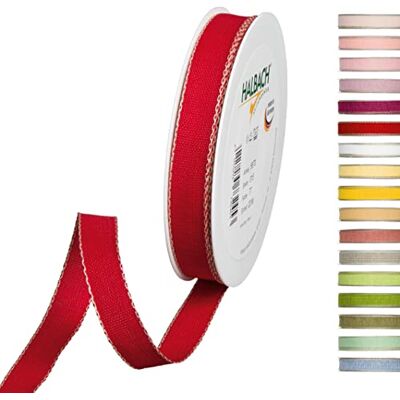 Halbach Seidenbander - 5670 - Rot - 15 mm Ribbon Halbach Seidenbander - 5670 - Rot - 15 mm Ribbon