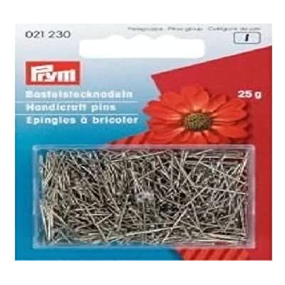 Prym 021215 Bastelstecknadeln, 0,65 x 16mm, silberfarbig, 50g Prym 021215 Bastelstecknadeln, 0,65 x 16mm, silberfarbig, 50g
