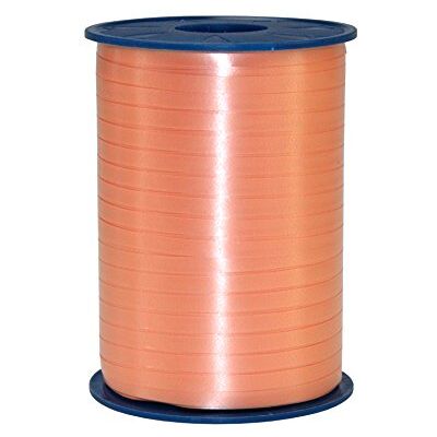 PRÄSENT C.E. PATTBERG Geschenkband apricot-orange, 250 Meter Ringelband 10 mm zum Basteln, Dekorieren & Verpacken von Geschenken zu jedem Anlass PRÄSENT C.E. PATTBERG Geschenkband apricot-orange, 250 Meter Ringelband 10 mm zum Basteln, Dekorieren & Verpacken von Geschenken zu jedem Anlass