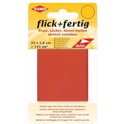 Kleiber + Co.GmbH Kleiber flick und fertig, selbstklebender Flicken, Risse, Löcher, dünne Stellen einfach zukleben, Nylon zuschneidbar, (25 x 5,8 cm) Kleiber + Co.GmbH Kleiber flick und fertig, selbstklebender Flicken, Risse, Löcher, dünne Stellen einfach zukleben, Nylon zuschneidbar, (25 x 5,8 cm)