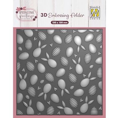 Nellie’s Choice Nellie's Choice 3D Prägeschablonen für Ostern Hintergrund mit Hasen und Ostereier von 15 x 15 cm Bastelbedarf und Basteln Zubehör für Postkarten Blanko Ideal für Scrapbooking, DIY Nellie’s Choice Nellie's Choice 3D Prägeschablonen für Ostern Hintergrund mit Hasen und Ostereier von 15 x 15 cm Bastelbedarf und Basteln Zubehör für Postkarten Blanko Ideal für Scrapbooking, DIY