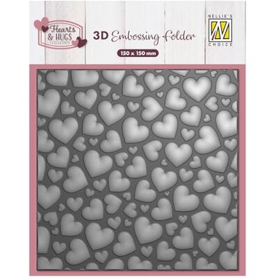 Nellie’s Choice Nellie's Choice 3D Prägeschablonen Pop-up-Herzen 15 x 15 cm Bastelbedarf für Grüßkarten Bastelzubehör für DIY, Karten Basteln, Journaling und Scrapbooking Nellie’s Choice Nellie's Choice 3D Prägeschablonen Pop-up-Herzen 15 x 15 cm Bastelbedarf für Grüßkarten Bastelzubehör für DIY, Karten Basteln, Journaling und Scrapbooking