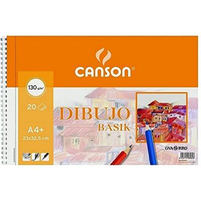 Canson 726453 Zeichenblock A4, 20 Blätter 130 g A4, microperforiert Canson 726453 Zeichenblock A4, 20 Blätter 130 g A4, microperforiert