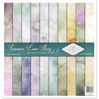 ITD Collection Decoupage Papier Decopatch Papier 310 x 320 mm Scrapbooking Dekorpapier für DIY Alben Bullet Journals (SLS-064 Summer Love Story 2) ITD Collection Decoupage Papier Decopatch Papier 310 x 320 mm Scrapbooking Dekorpapier für DIY Alben Bullet Journals (SLS-064 Summer Love Story 2)