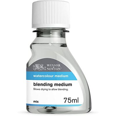 Winsor & Newton 2621760 Aquarell Trocknungsverzögerer für längere „nass-in-nass” Techniken mit Aquarellfarben 75ml Flasche Winsor & Newton 2621760 Aquarell Trocknungsverzögerer für längere „nass-in-nass” Techniken mit Aquarellfarben 75ml Flasche