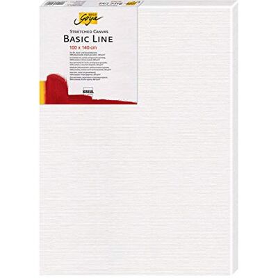 KREUL 610014 Solo Goya Stretched Canvas Basic Line, Keilrahmen ca. 100 x 140 cm, mit Leinwand aus Baumwolle 4 fach grundiert, ideal für Öl, Acryl-und Gouachefarben KREUL 610014 Solo Goya Stretched Canvas Basic Line, Keilrahmen ca. 100 x 140 cm, mit Leinwand aus Baumwolle 4 fach grundiert, ideal für Öl, Acryl-und Gouachefarben