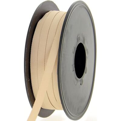 Les Petits Rubans Doppelseitiges Satinband aus 100% Polyester für Hochzeiten, Geschenkverpackungen, Blumenarrangements, Kunsthandwerk, Kuchen, Schleifen, Verzierungen, 6 mm x 50 m, Beige Les Petits Rubans Doppelseitiges Satinband aus 100% Polyester für Hochzeiten, Geschenkverpackungen, Blumenarrangements, Kunsthandwerk, Kuchen, Schleifen, Verzierungen, 6 mm x 50 m, Beige