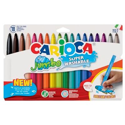 CARIOCA Karton mit 18 Filzstiften (A52100018) CARIOCA Karton mit 18 Filzstiften (A52100018)