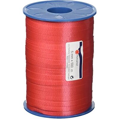 PRÄSENT C.E. PATTBERG Geschenkband rot, 500 Meter Ringelband 5 mm zum Basteln, Dekorieren & Verpacken von Geschenken zu jedem Anlass PRÄSENT C.E. PATTBERG Geschenkband rot, 500 Meter Ringelband 5 mm zum Basteln, Dekorieren & Verpacken von Geschenken zu jedem Anlass