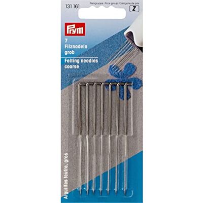 Prym 131161 Filznadeln grob 78 mm, Silber Prym 131161 Filznadeln grob 78 mm, Silber
