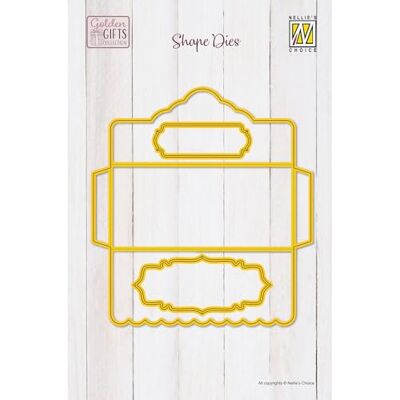 Nellie’s Choice Nellie's Choice Stanzschablone Umschlag Gift Envelope 3 von 14,5 x 15,5 cm Bastelzubehör für Stanzmaschine, DIY, Karten Basteln, Scrapbooking und Journaling Nellie’s Choice Nellie's Choice Stanzschablone Umschlag Gift Envelope 3 von 14,5 x 15,5 cm Bastelzubehör für Stanzmaschine, DIY, Karten Basteln, Scrapbooking und Journaling