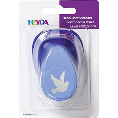 Heyda 203687711 Motivstanzer groß Motivgröße circa 2,5 cm, Motiv Taube Heyda 203687711 Motivstanzer groß Motivgröße circa 2,5 cm, Motiv Taube