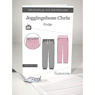 Fadenkäfer Schnittmuster und Nähanleitung Kinder Joggingshose Chris Fadenkäfer Schnittmuster und Nähanleitung Kinder Joggingshose Chris
