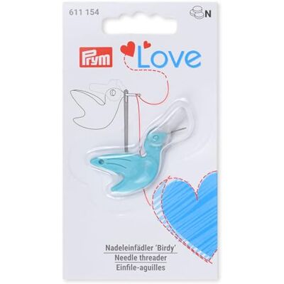 Prym Love 611154 Nadeleinfädler birdy mint Prym Love 611154 Nadeleinfädler birdy mint