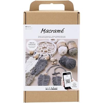 Creativ Starter Bastelset Makramee, 1 Packung Creativ Starter Bastelset Makramee, 1 Packung