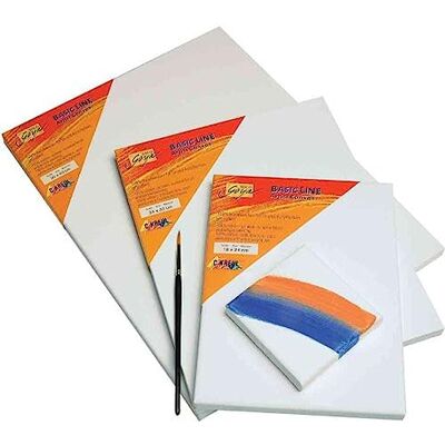 KREUL 62050 Solo Goya Stretched Canvas Basic Line, Keilrahmen 20 x 50 cm, mit Leinwand aus Baumwolle 4 fach grundiert, ideal für Öl-, Acryl- und Gouachefarben KREUL 62050 Solo Goya Stretched Canvas Basic Line, Keilrahmen 20 x 50 cm, mit Leinwand aus Baumwolle 4 fach grundiert, ideal für Öl-, Acryl- und Gouachefarben