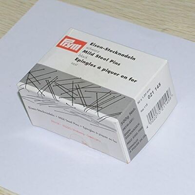 Prym 021145 Stecknadeln, 1,20 x 50mm, schwarz Prym 021145 Stecknadeln, 1,20 x 50mm, schwarz