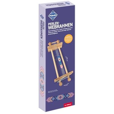 Pebaro WEB0121 Perlenwebrahmen aus Holz für kleine und große Perlen Pebaro WEB0121 Perlenwebrahmen aus Holz für kleine und große Perlen