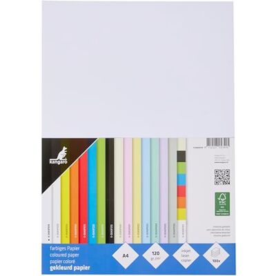 Kangaro K-0043F015 - A4 Weiß Druckerpapier Pack Kangaro K-0043F015 - A4 Weiß Druckerpapier Pack