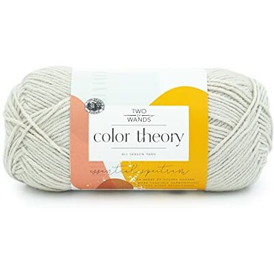 Lion Brand Yarn 619-099V Zwei Stäbe: Farbtheorie Garn, Acryl, Mondstrahl, 1 Pack Lion Brand Yarn 619-099V Zwei Stäbe: Farbtheorie Garn, Acryl, Mondstrahl, 1 Pack
