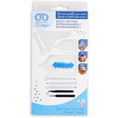 DIAMOND DOTZ 2592456 Diamond Painting Zubehör-Set, Deluxe, Diamant-Malerei Zubehörset inkl. Stifte, Schiffchen, Wachs, Werkzeug Kit DIAMOND DOTZ 2592456 Diamond Painting Zubehör-Set, Deluxe, Diamant-Malerei Zubehörset inkl. Stifte, Schiffchen, Wachs, Werkzeug Kit