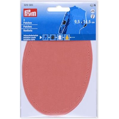 Prym 929385 Patches Velourslederimitat, aufbügelbar, 9,5 x 14,5 cm, rosa Prym 929385 Patches Velourslederimitat, aufbügelbar, 9,5 x 14,5 cm, rosa