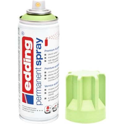 edding 5200 Permanent Spray grün matt 200 ml Sprühlack Acryllack zum Lackieren und Dekorieren von Glas, Metall, Holz, Keramik, Kunststoff, Leinwand edding 5200 Permanent Spray grün matt 200 ml Sprühlack Acryllack zum Lackieren und Dekorieren von Glas, Metall, Holz, Keramik, Kunststoff, Leinwand
