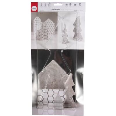 Rayher 36064000 Gießform: Tannenbaum, 12,5x33cm, Tiefe 3,5cm Rayher 36064000 Gießform: Tannenbaum, 12,5x33cm, Tiefe 3,5cm