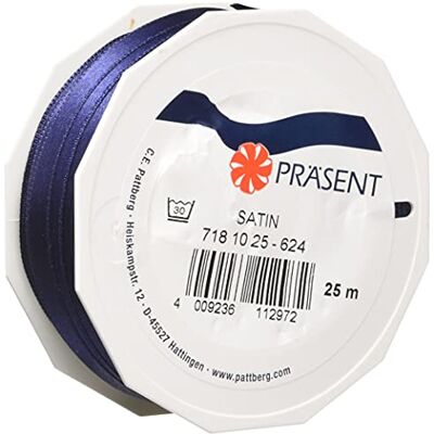 PRÄSENT C.E. Pattberg Satin mintgrün, 25 m Satinband zum Einpacken von Geschenken, 15 mm Breite, Geschenkband zum Dekorieren & Basteln, Dekoband, Anlass PRÄSENT C.E. Pattberg Satin mintgrün, 25 m Satinband zum Einpacken von Geschenken, 15 mm Breite, Geschenkband zum Dekorieren & Basteln, Dekoband, Anlass