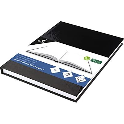 Kangaro Skizzenbuch A5 blanko mit schwarzem Hardcover, 80 Blatt 100g weiß Säurefreies Papier Kangaro Skizzenbuch A5 blanko mit schwarzem Hardcover, 80 Blatt 100g weiß Säurefreies Papier