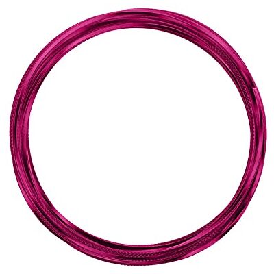Creative Basteldraht und Schmuckdraht 5 m x 2,8 mm x 0,5 mm Strong Pink – Dreieckig Geprägt Flexibler Draht zum Basteln für Blumenkranz, Scmuckherstellung und Modellbau Creative Basteldraht und Schmuckdraht 5 m x 2,8 mm x 0,5 mm Strong Pink – Dreieckig Geprägt Flexibler Draht zum Basteln für Blumenkranz, Scmuckherstellung und Modellbau