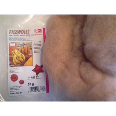 efco 50 g Wolle zum Filzen, Skin ColouRot efco 50 g Wolle zum Filzen, Skin ColouRot