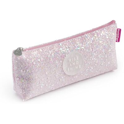 Miquelrius Pink Glitter Kinder-Schlampermäppchen - Pencil case Miquelrius Pink Glitter Kinder-Schlampermäppchen - Pencil case