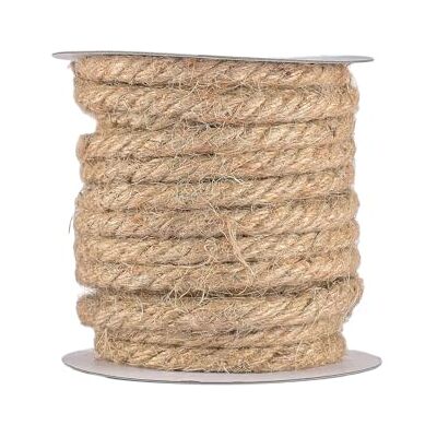 Creative Juteschnur Natur 8 mm x 10 m Gartenschnur, Küchengarn und Paketschnur für Innen- und Außenbereich Vintage Boho Garn für Karten Basteln, Deko, Pflanztöpfe und Hochzeiten Creative Juteschnur Natur 8 mm x 10 m Gartenschnur, Küchengarn und Paketschnur für Innen- und Außenbereich Vintage Boho Garn für Karten Basteln, Deko, Pflanztöpfe und Hochzeiten