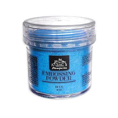 Stamperia Embossing Powder for Scrapbooks, Albums, Cards, and Bullet Journals, Create Happiness, Glossy Finish, Perfect for Crafts and Gifting (All You Need for Christmas, Blue) (18gr) Stamperia Embossing Powder for Scrapbooks, Albums, Cards, and Bullet Journals, Create Happiness, Glossy Finish, Perfect for Crafts and Gifting (All You Need for Christmas, Blue) (18gr)
