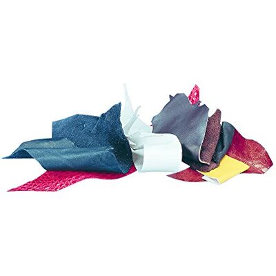 Rayher 8301500 Lederreste, gemischt, Beutel 500g Rayher 8301500 Lederreste, gemischt, Beutel 500g