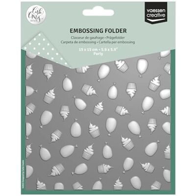 Creative 3D Prägeschablonen Cupcakes und Ballons von 15 x 15 cm Bastelbedarf Grüßkarten Bastelzubehör für DIY, Karten Basteln, Journaling und Scrapbooking Creative 3D Prägeschablonen Cupcakes und Ballons von 15 x 15 cm Bastelbedarf Grüßkarten Bastelzubehör für DIY, Karten Basteln, Journaling und Scrapbooking