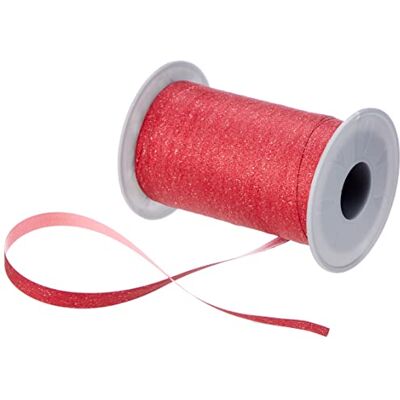 C.E. Pattberg Rote Glitterband - Dekorative Geschenkband 100m C.E. Pattberg Rote Glitterband - Dekorative Geschenkband 100m