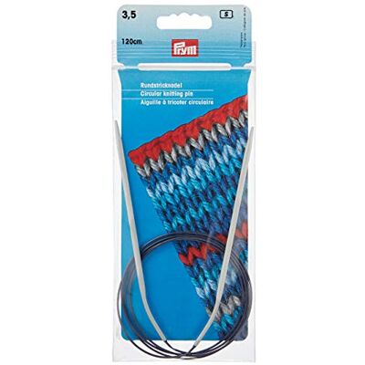 Prym 211253 Rundstricknadeln ALU 120 cm 3,50 mm grau Prym 211253 Rundstricknadeln ALU 120 cm 3,50 mm grau