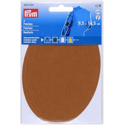 Prym 929044 Patches Velourslederimitat, aufbügelbar, 9,5 x 14,5 cm, camel Prym 929044 Patches Velourslederimitat, aufbügelbar, 9,5 x 14,5 cm, camel