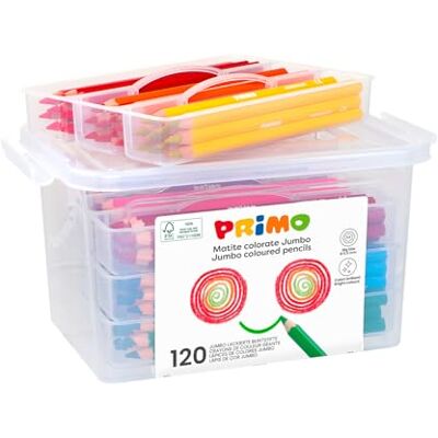 Primo Packung mit 120 Jumbo-Buntstiften Primo Packung mit 120 Jumbo-Buntstiften