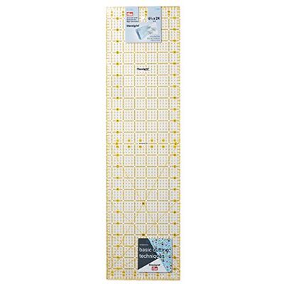 Prym 611485 Universal 6,5 x 24 inch Omnigrid Lineal, Kunststoff, transparent, 611485 Prym 611485 Universal 6,5 x 24 inch Omnigrid Lineal, Kunststoff, transparent, 611485