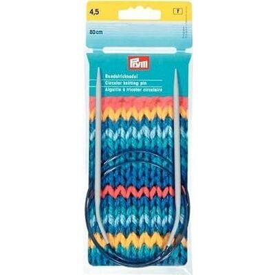 Prym 211266 Rundstricknadeln ALU 100 cm 4,00 mm grau Prym 211266 Rundstricknadeln ALU 100 cm 4,00 mm grau
