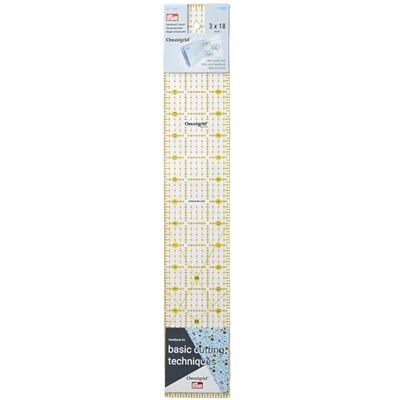 Prym 611646 Lineal 3 x 18 inch, Transparent Prym 611646 Lineal 3 x 18 inch, Transparent