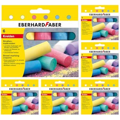 Eberhard Faber - Straßenmalkreide Colori, 36 Kreiden Eberhard Faber - Straßenmalkreide Colori, 36 Kreiden